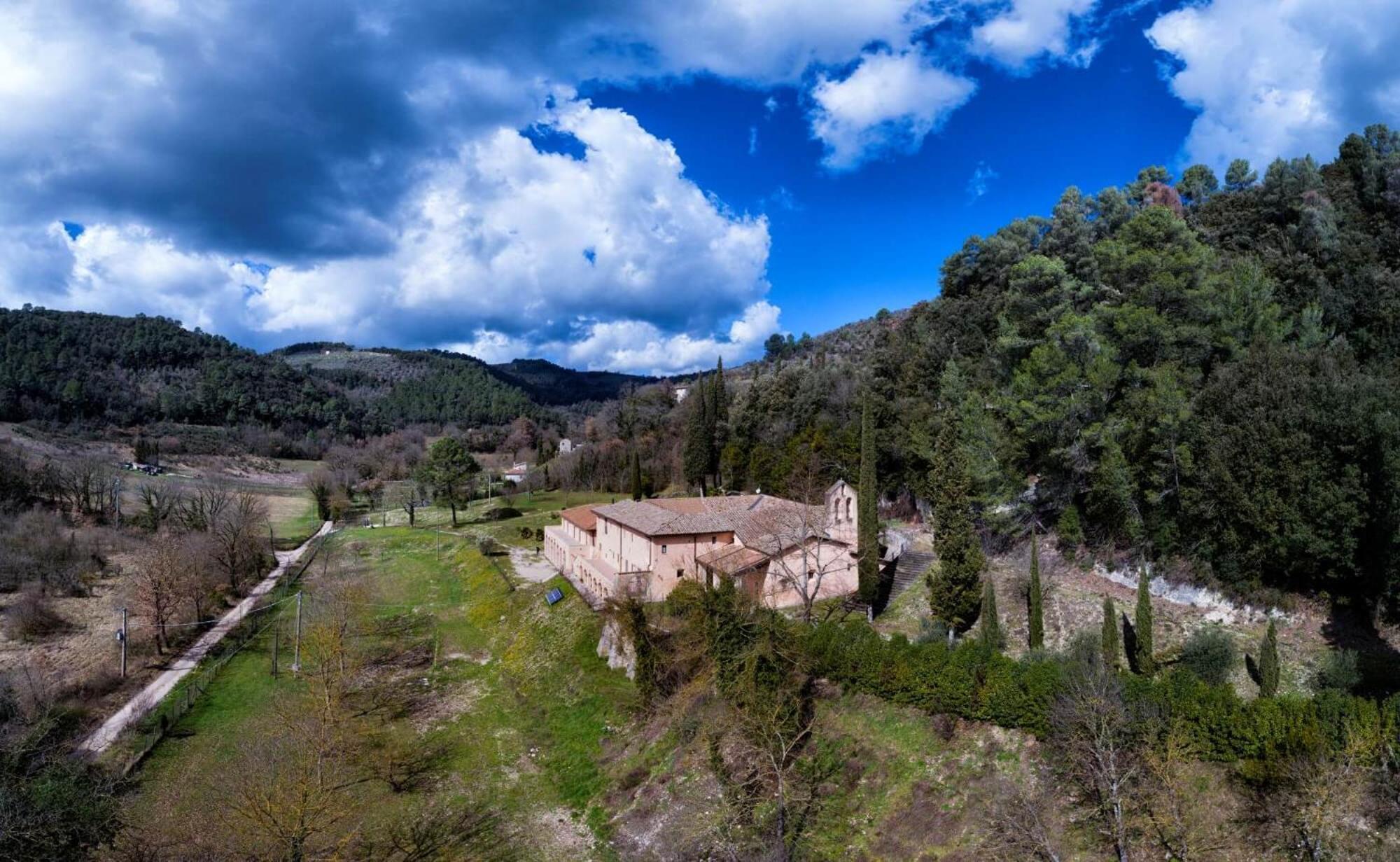Отель Convento San Bernardino Montefranco Экстерьер фото